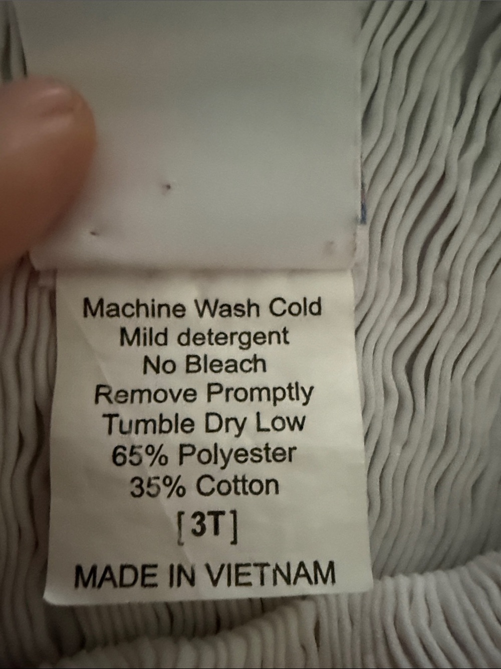 Stitchy Fish Red White and Blue Sundress with Red Gingham Tie Straps - Picture 3 of 6